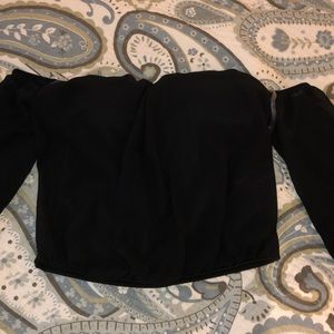Cute black blouse